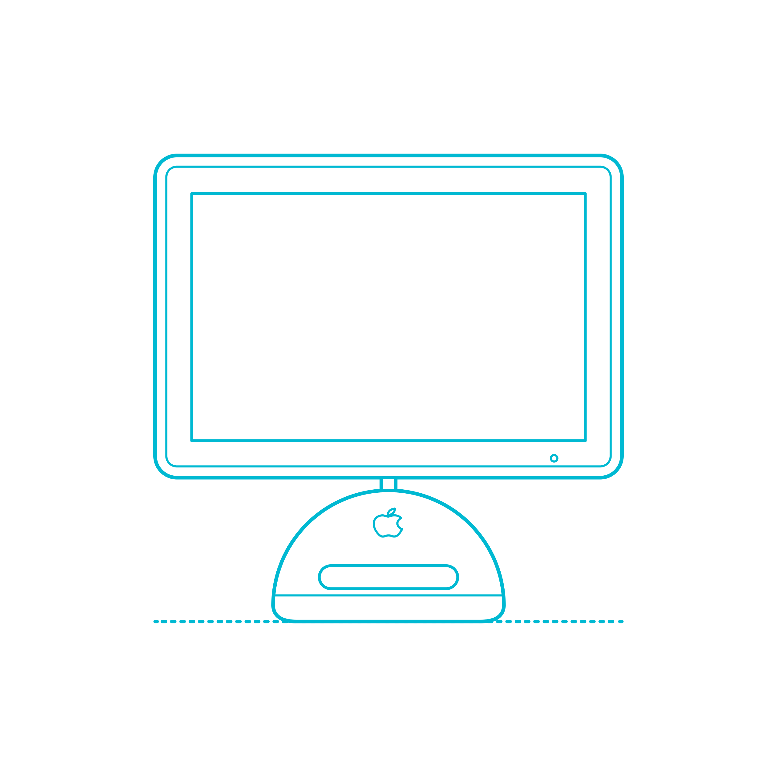 Guide Digital Apple Imac G4 20 Inch 2002 Ink Monoline Svg Vector Free Vectors